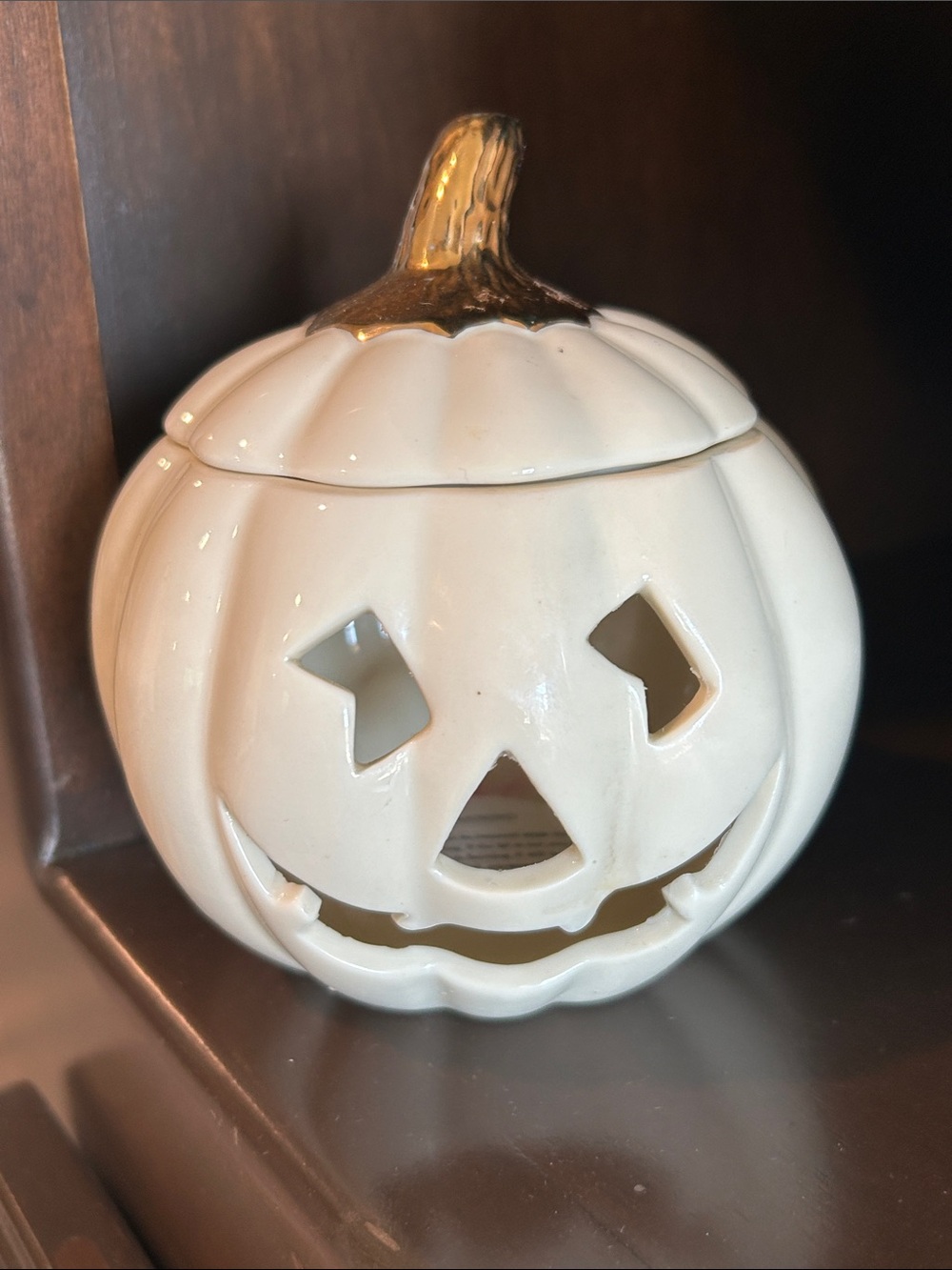 Lenox Jack-O'-Lantern Votive